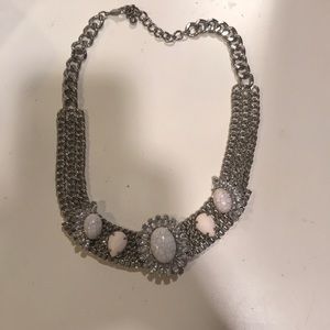 Thick Chained Silver Necklace